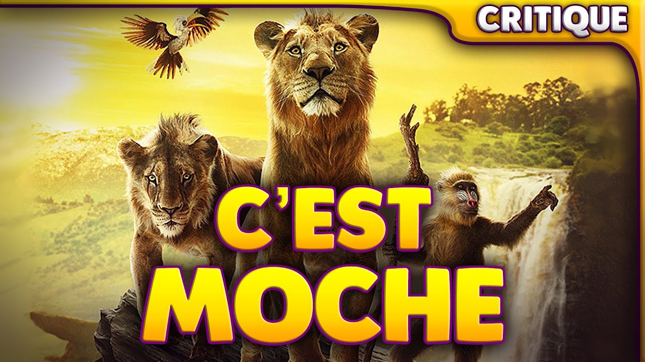 Pourquoi faire beau quand on peut faire moche ? MUFASA : LE ROI LION Critique - VlogTime # 587