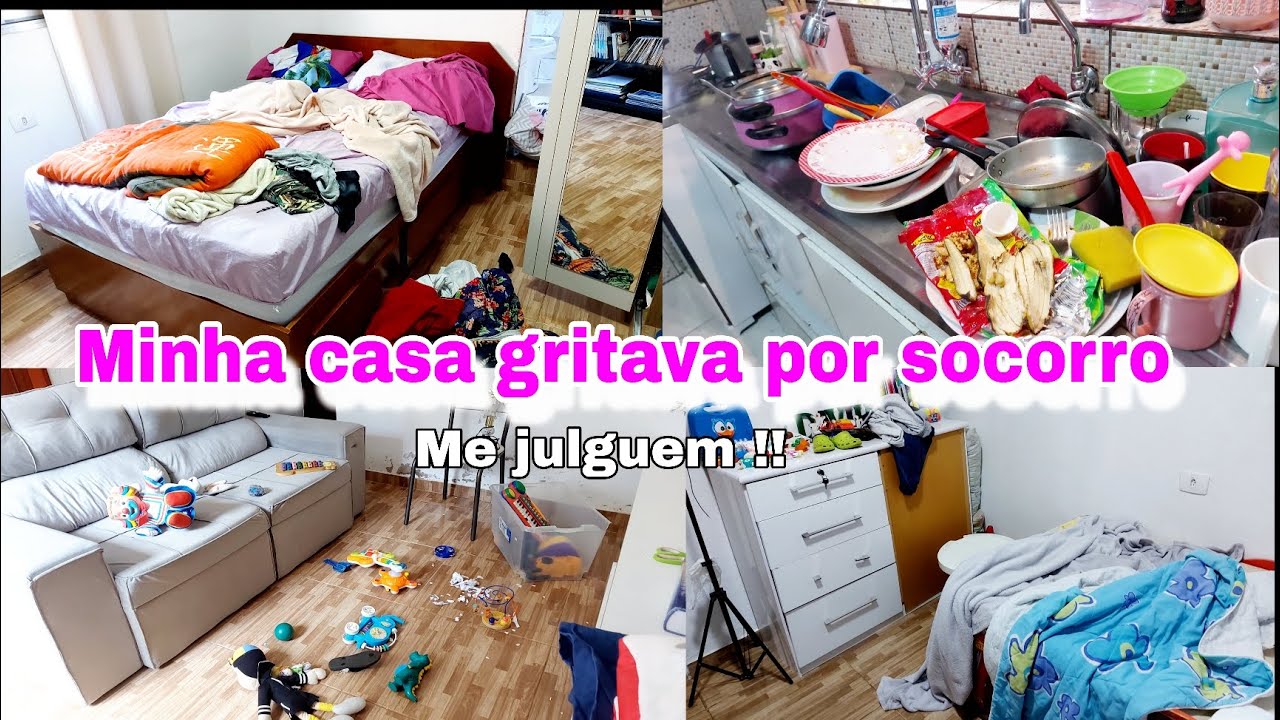 VOCÊ NÃO ESTÁ PREPARADA PRA VER ESSA FAXINA| A CASA ESTAVA UM NOJO| LIMPEZA PESADONA COMPLETA💪💪
