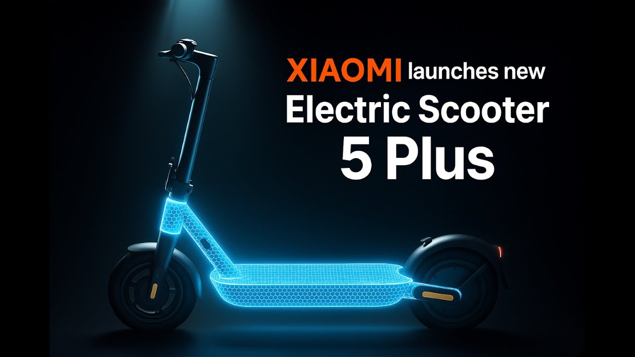 Xiaomi launches new Electric Scooter 5 Plus