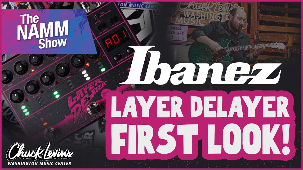 Ibanez Layer Delayer FX Pedal | First Look, Sounds Only!