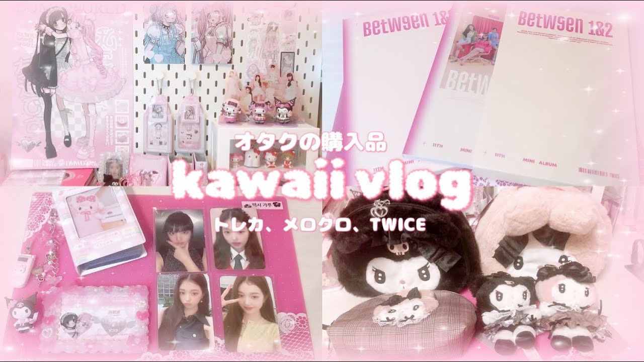 【オタク購入品】#6/トレカ購入品/開封動画/韓国作家/ive/다이브로그/TWICE/メロクロ/Sanrio【オタクvlog】