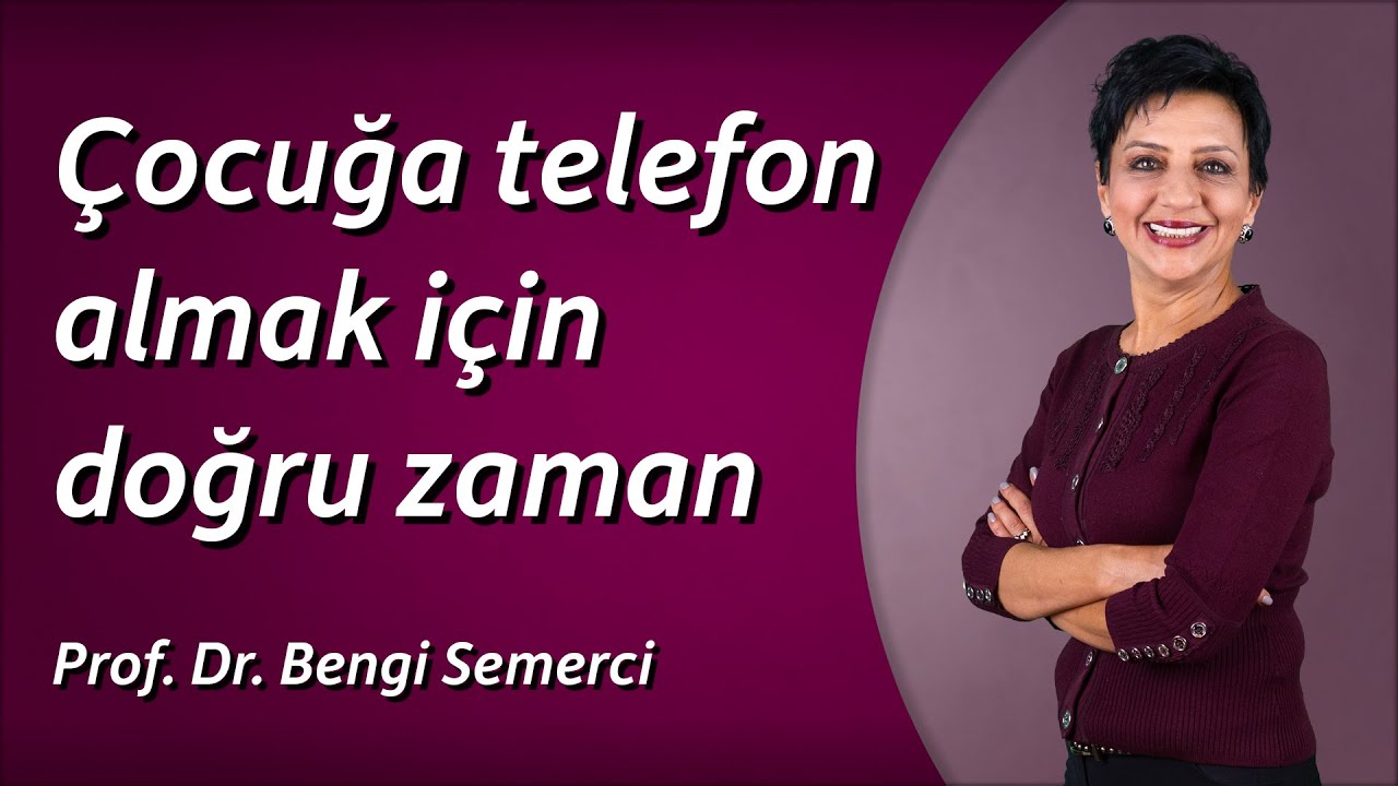 Çocuğunuza ne zaman telefon almalısınız?