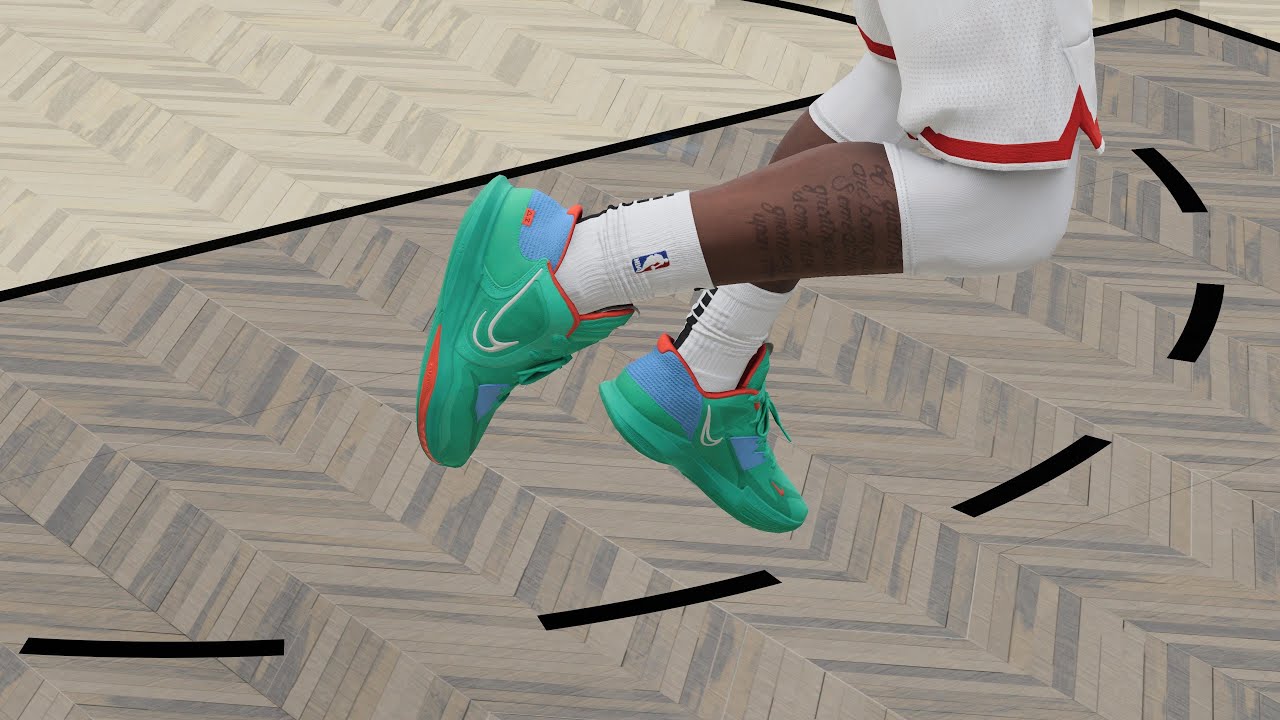 NBA 2K23 Next Gen Shoe Creator Kyrie 5 Low EYBL