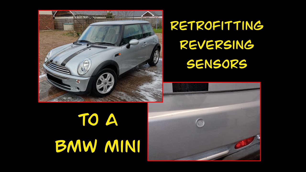 Mini R50 bumper removal & fitting reversing sensors.