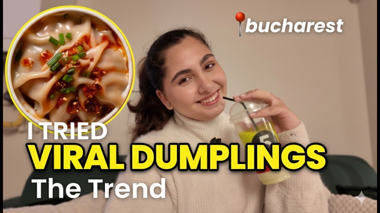A Day in My Life in Bucharest + Trying the Dumpling Lasagna Trend