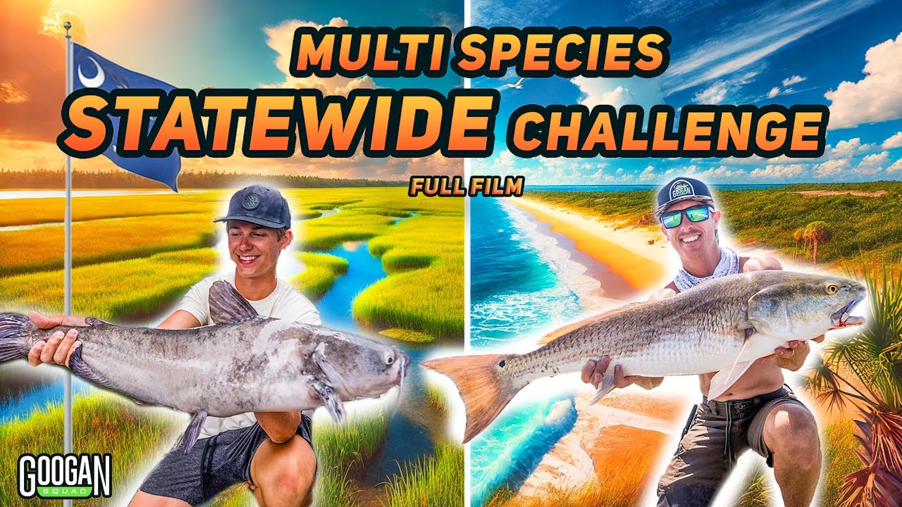 96 HOUR East Coast MULTI SPECIES Fishing CHALLENGE! (THE MOVIE)