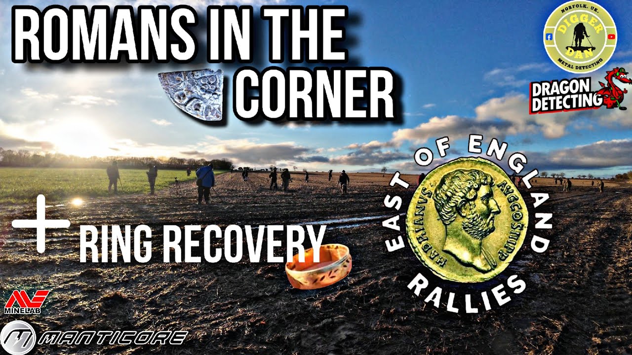 Romans In The Corner | Ring Recovery | East Of England Rallies | Metal Detecting Uk #dragondetecting