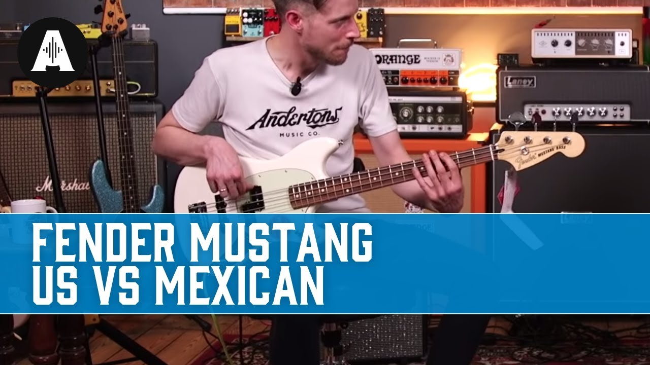 Mustang Basses - Fender US vs Mexican - Does a shorter scale length change the tone?