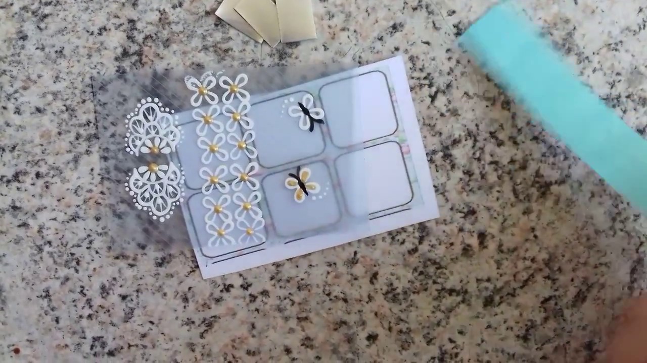 carimbo de renda borboleta vazada de alúminio