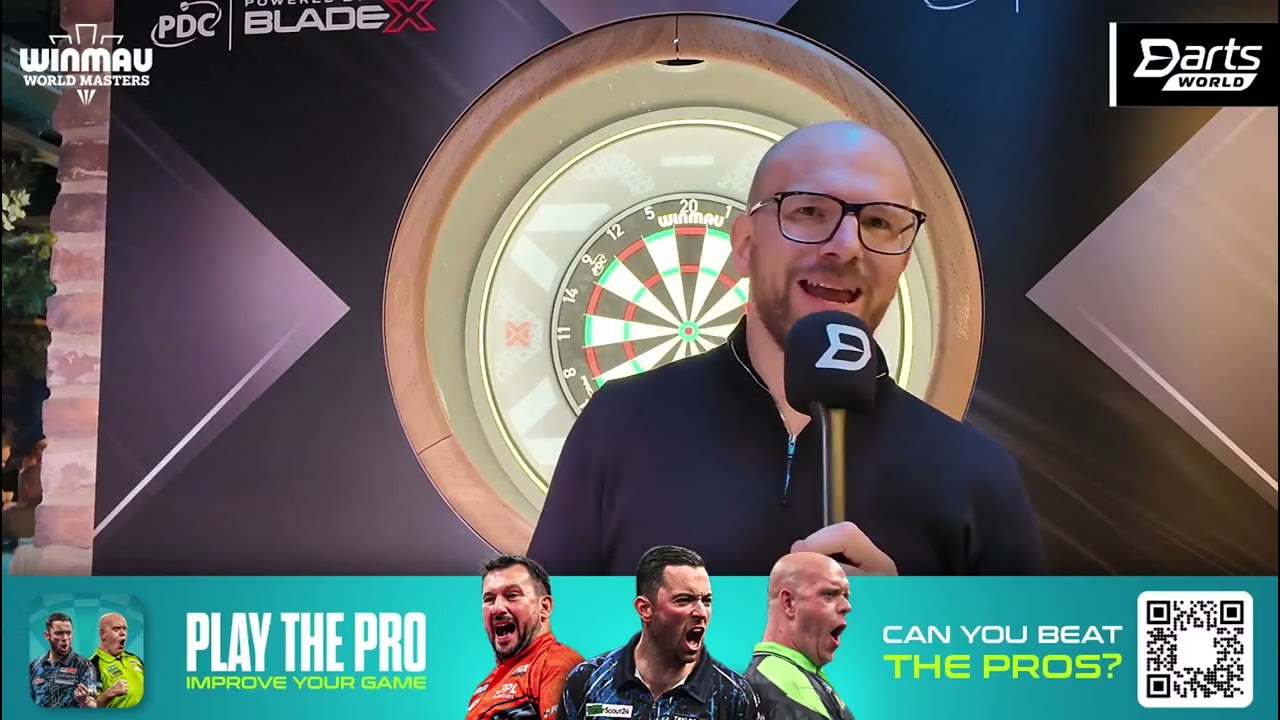 MARK WEBSTER: WEBBY BACKS LITTLER FOR THE WINMAU WORLD MASTERS