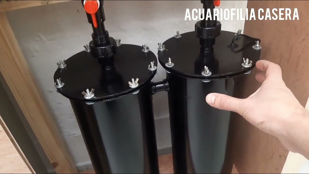 funcionamiento del canister artesanal de doble cilindro..