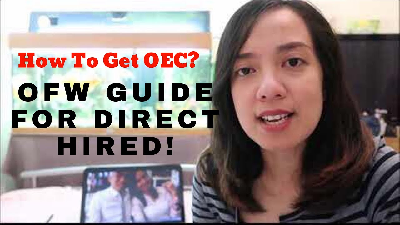OFW  UK DIRECT HIRED GUIDE ON HOW TO GET OEC