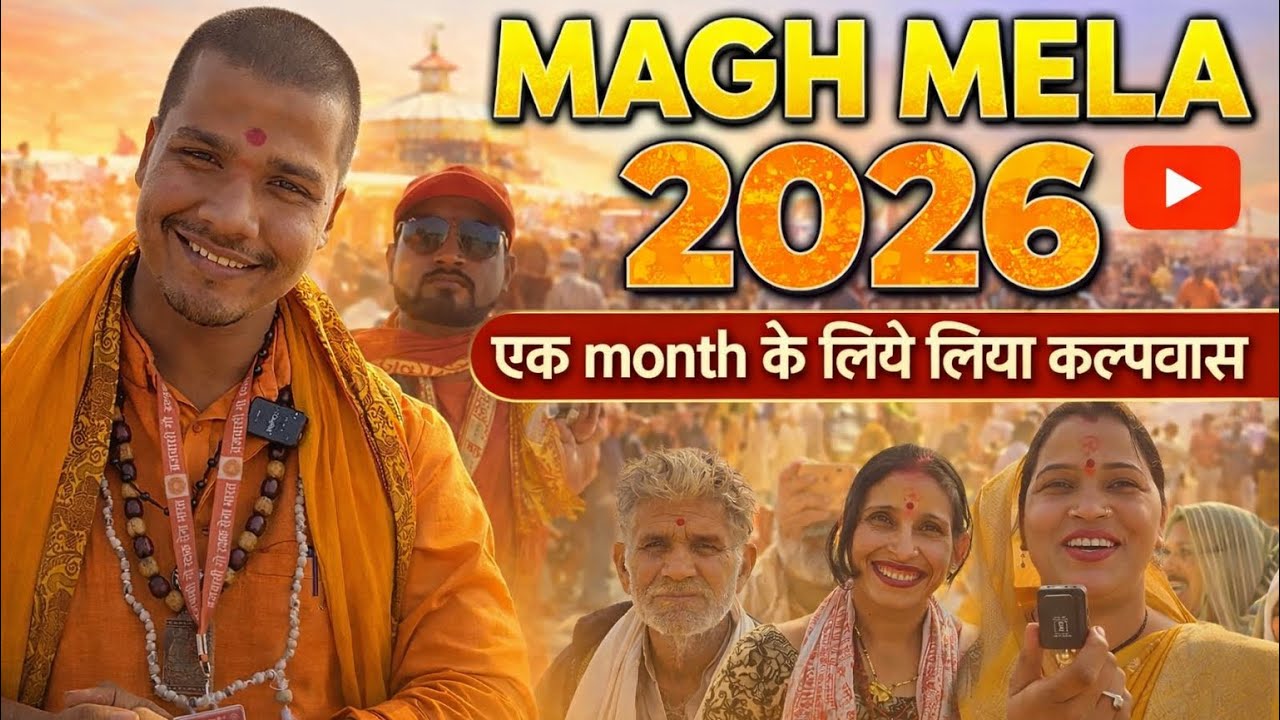 एक Month के लिए लिया कल्पवास Magh mela 2026