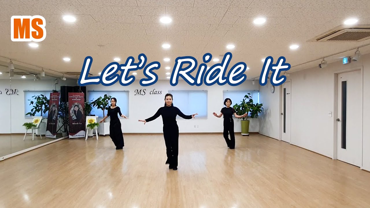 Let’s Ride It Line Dance by Alison Metelnick & Peter Metelnick 2025