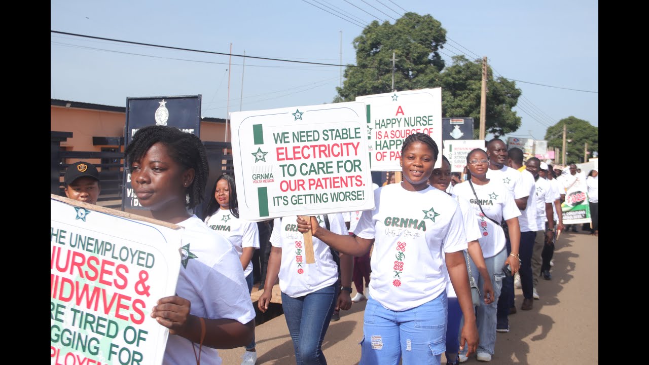 May Day Celebration 2025 at Hohoe | Representation by GRNMA Volta & Oti Region