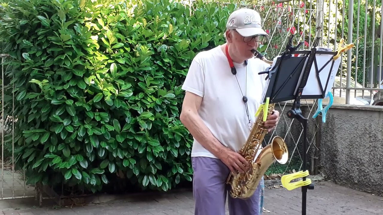 My  Love .  sax  giovanni  vianini  MILANO ITALIA ESTATE 2025