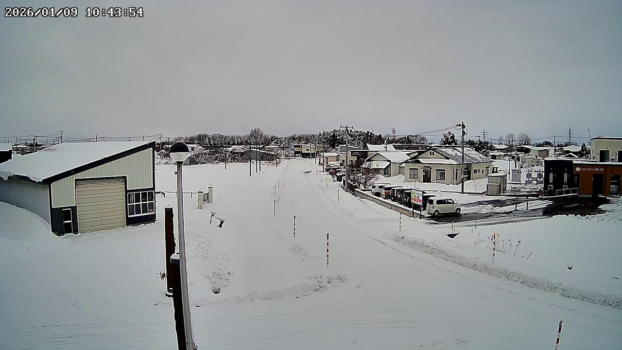 青森県五所川原市漆川ライブカメラ Aomori Goshogawara Live camera.world.cam