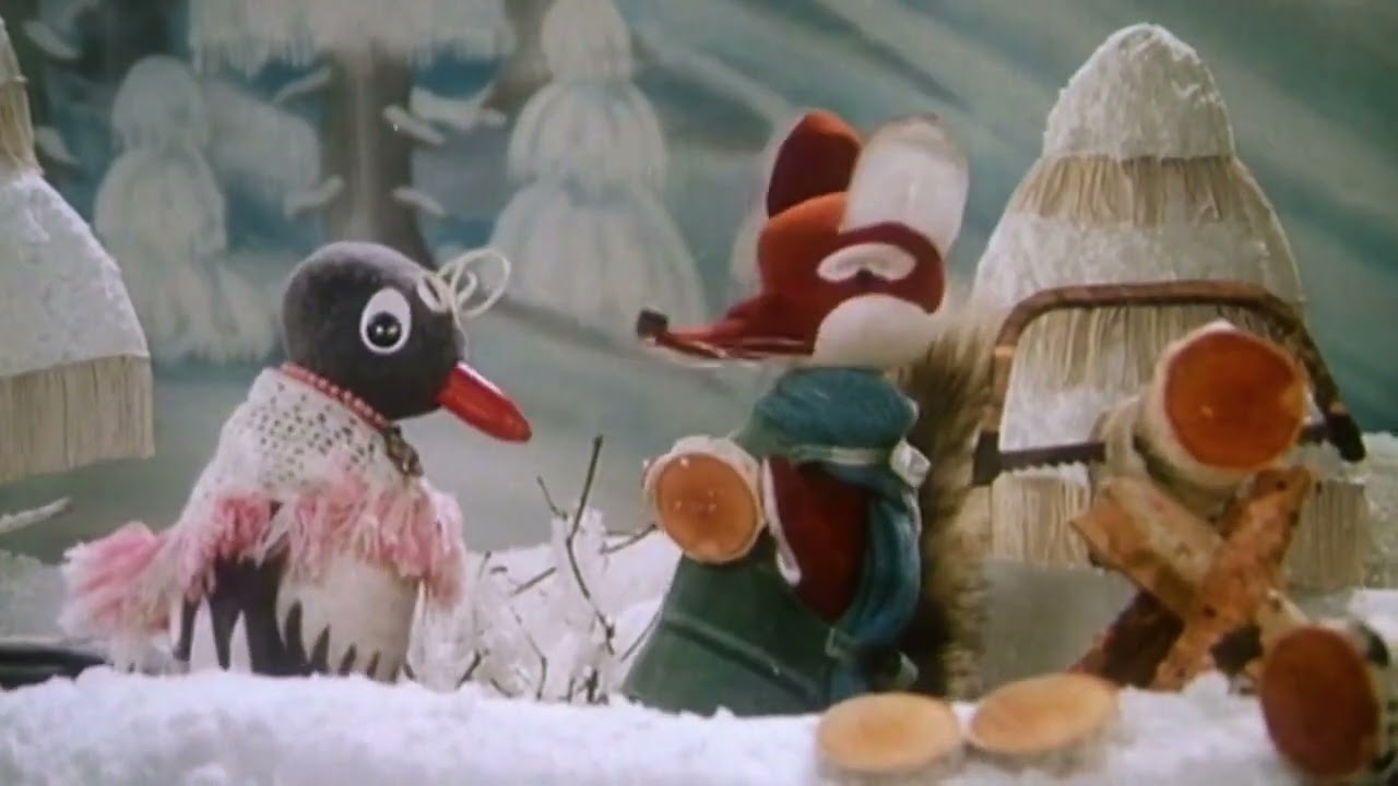 Fuchs und Elster der Winter ist da............