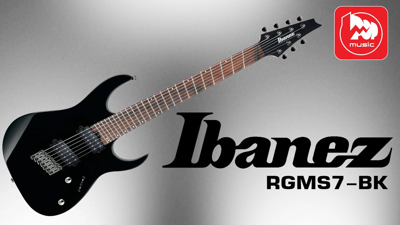 Ibanez RGMS-7 BK - Мультимензурная электрогитара для тяжелой музыки