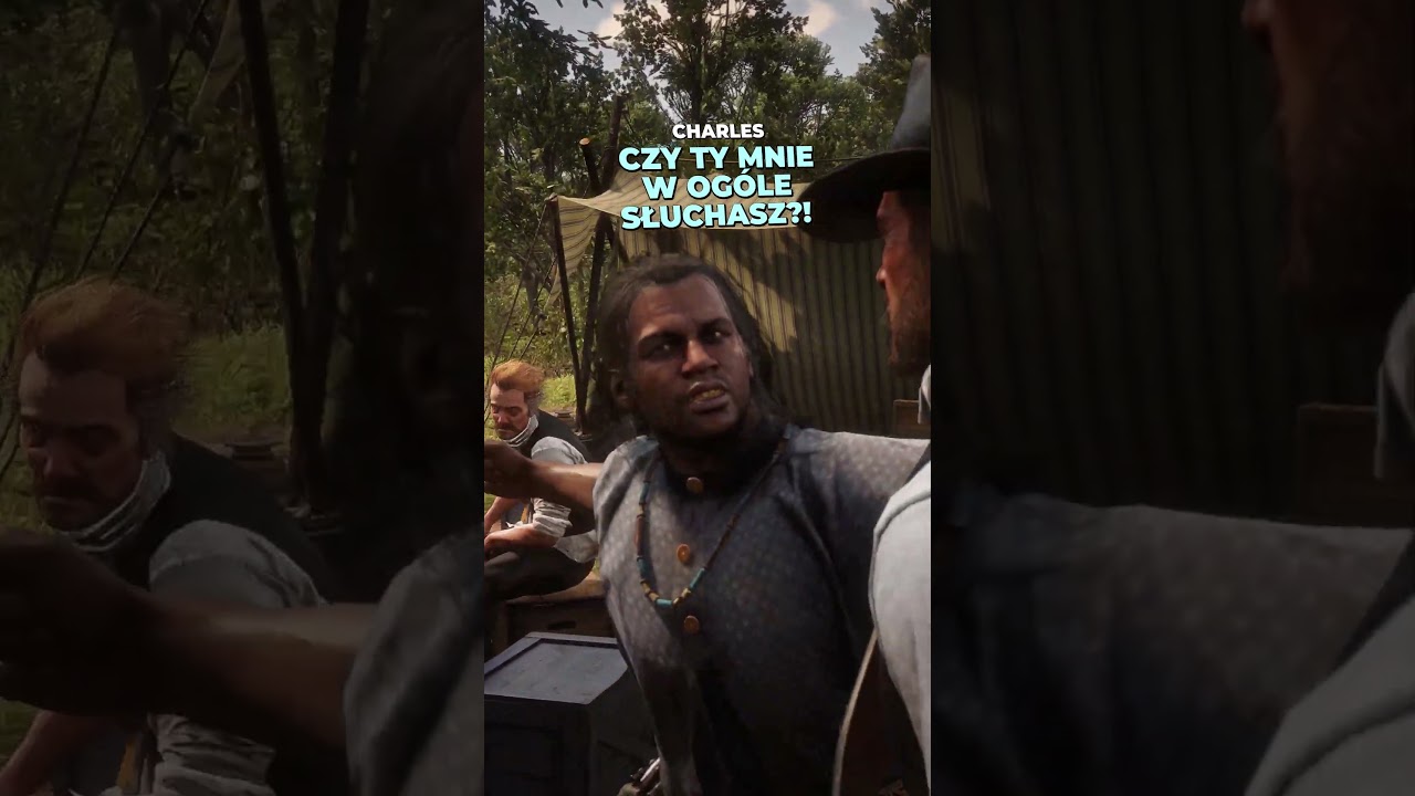 ARTHUR WYLATUJE Z OBOZU NA ZBITY PYSK | RED DEAD REDEMPTION 2 #shorts