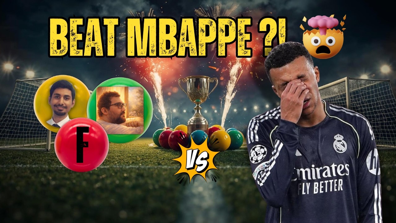 Can My Subscribers Beat Mbappé? 😱 | 12-Round Marble Football Challenge