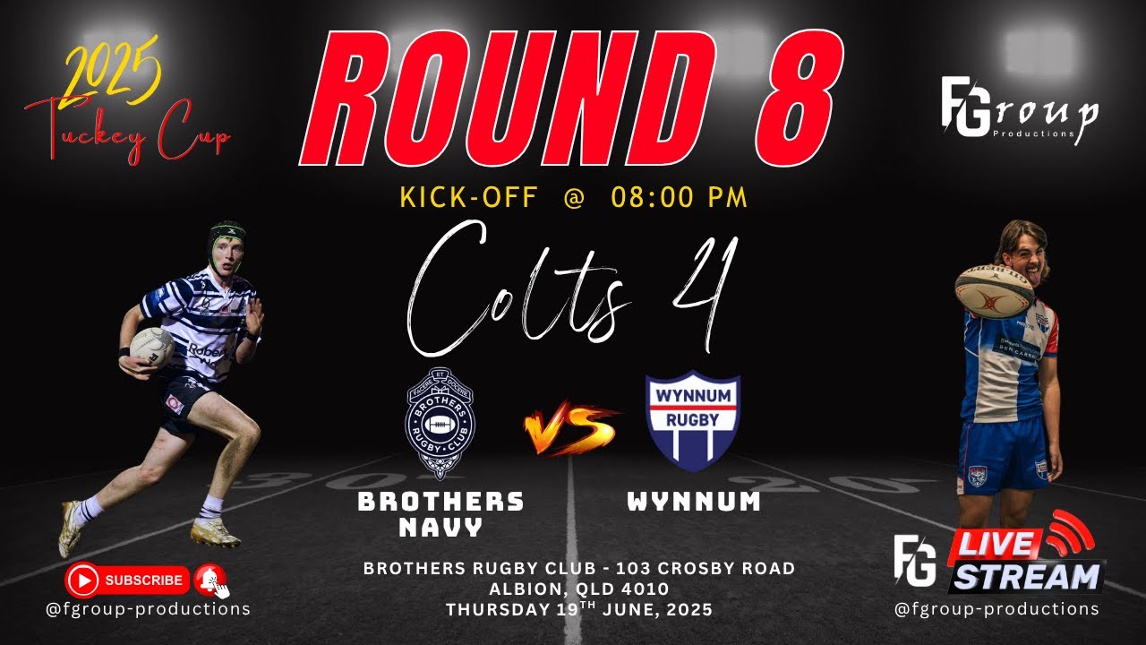 Round 8 - Brothers Navy Vs Wynnum (Colts 4)