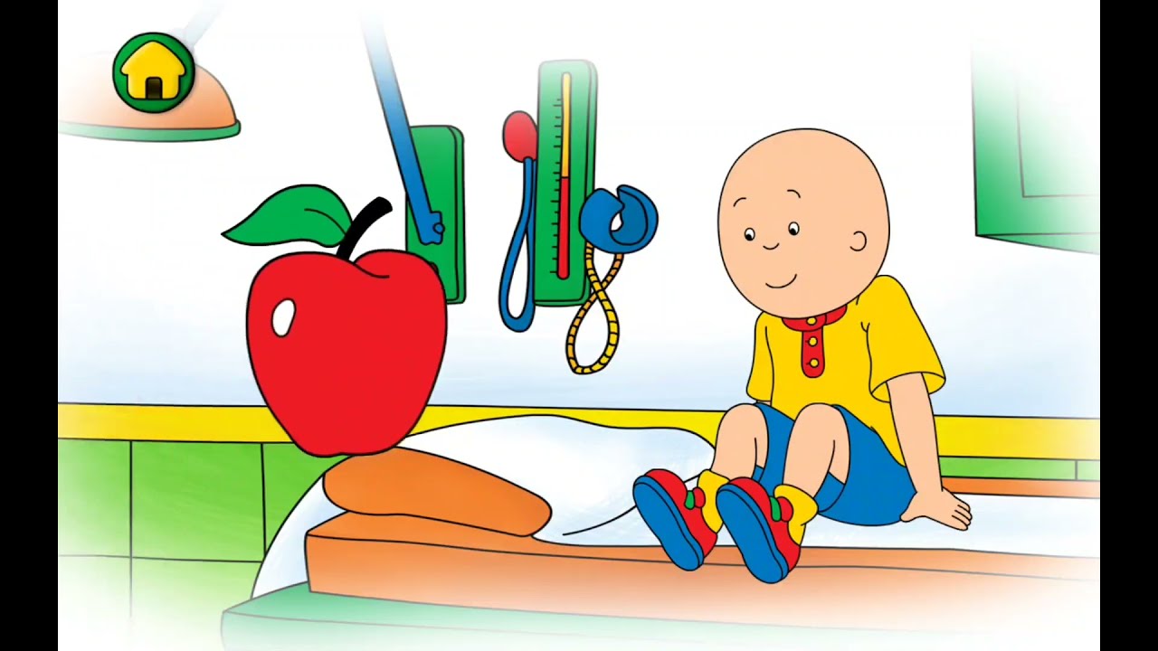 Budge Studio App - Caillou - Check Up, Doctor - For Kids 3 to 5 years old