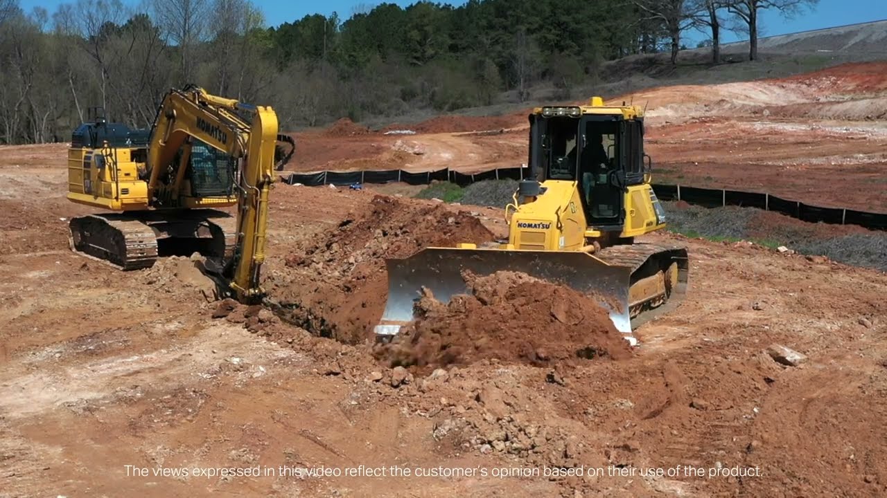 Customer Success Story - Red Clay Enterprises Productively Pairs Komatsu iMC Technology & Equipment