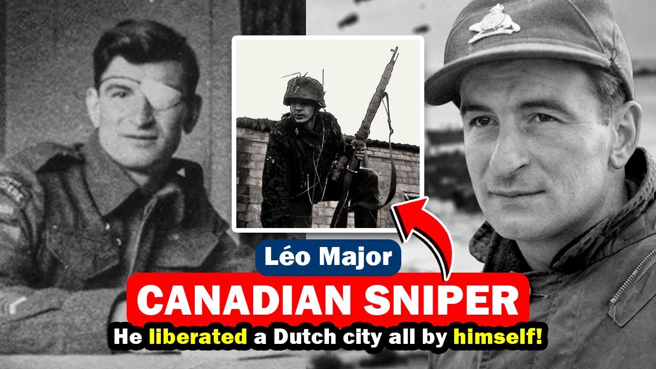 The Canadian sniper who disobeyed orders and liberated a city! The untold story of Leo Major in WW2