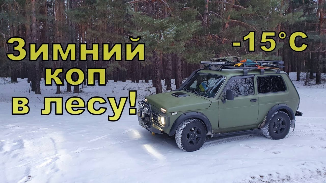 Зимний коп в лесу! Поиск с NOKTA Anfibio Multi! Фильм 120