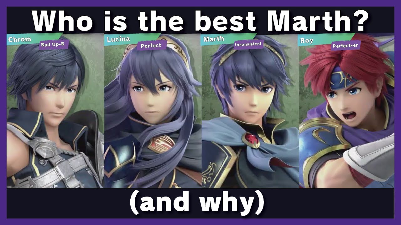 Smash Ultimate: Кто ЛУЧШИЙ «клон» Марта?