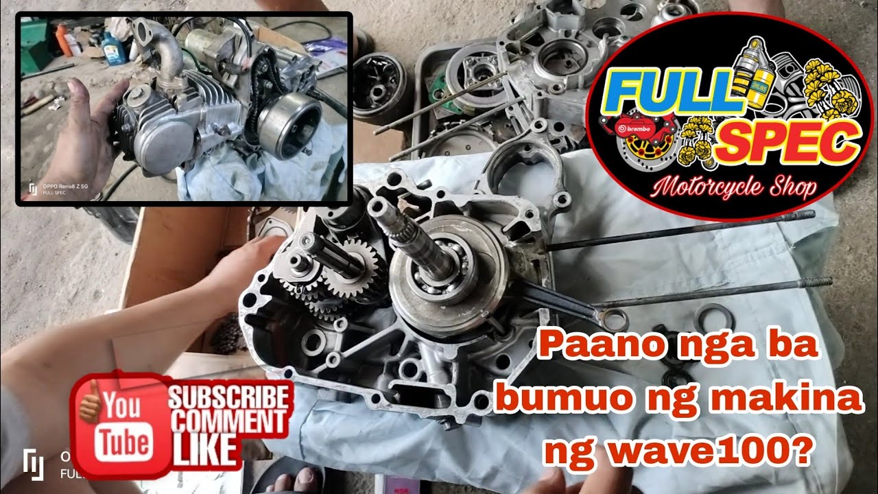 PAANO BUOHIN ANG MAKINA NG WAVE100 l WAVE100 l STEP BY STEP