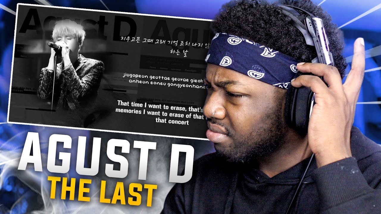 BTS Suga (AGUST D) - The Last 마지막 (REACTION + REVIEW)