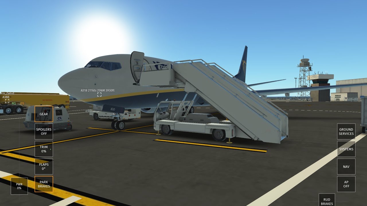 Infinite Flight Cork (EICK) - London Luton (EGGW) Ryanair 737 MAX 8-200