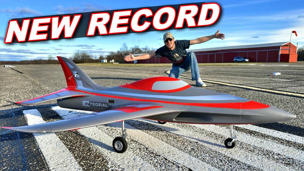 WORLD'S FASTEST Beginner RC Jet - Brand New!!! FMS Integral 80mm EDF