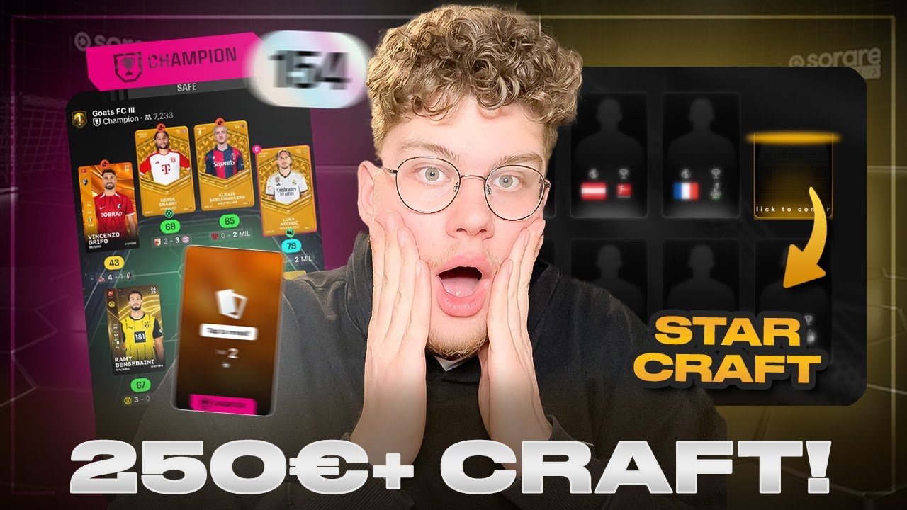 Mein BESTER CRAFT in Sorare EVER!