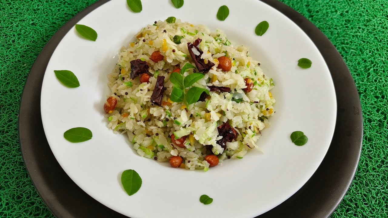 Karnataka Style Cucumber Poha | Healthy South Indian Breakfast Recipe | Easy Summer Poha Recipe