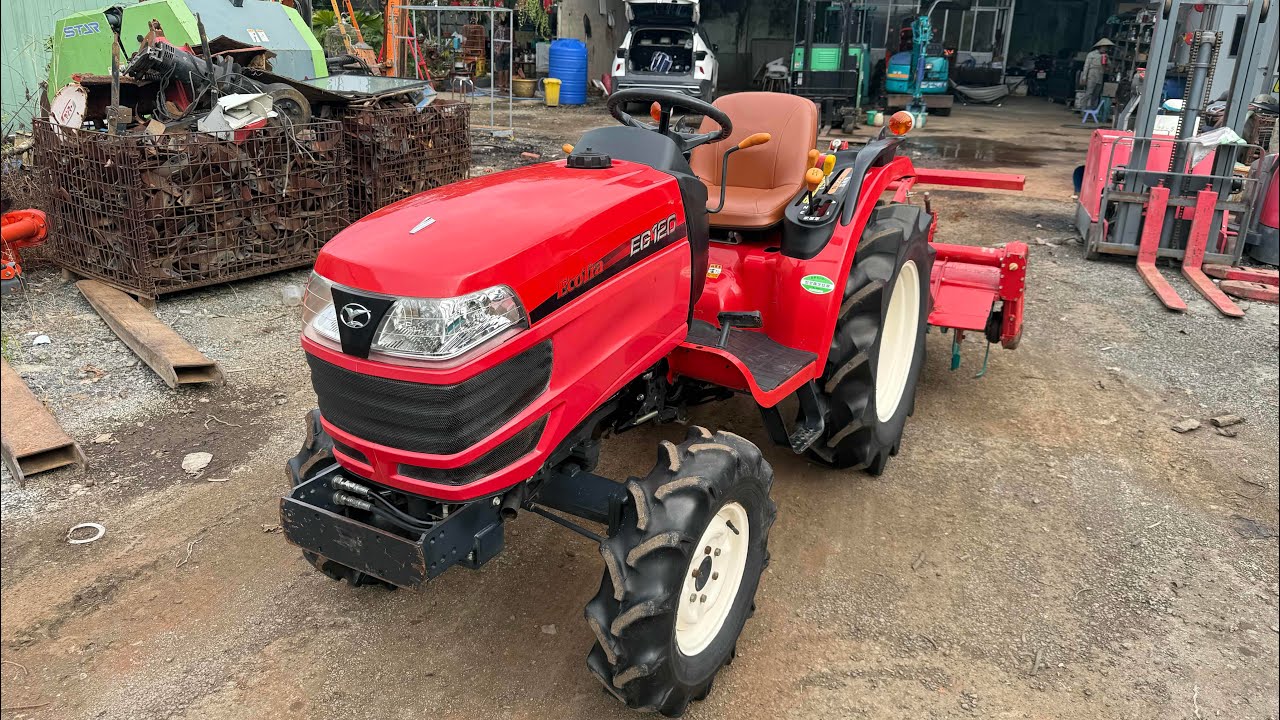 Máy Cày Yanmar EG120 ECOTRA Đời Cao Mới 90% 20HP Full Cơ