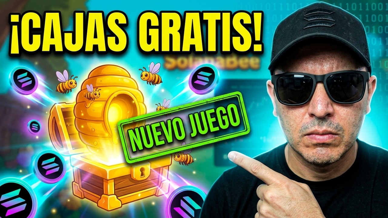 &iexcl;NUEVO JUEGO EN SOLANA! 🚨 Solana Bee: Cajas Gratis, Prerregistro y Token 💸🔥
