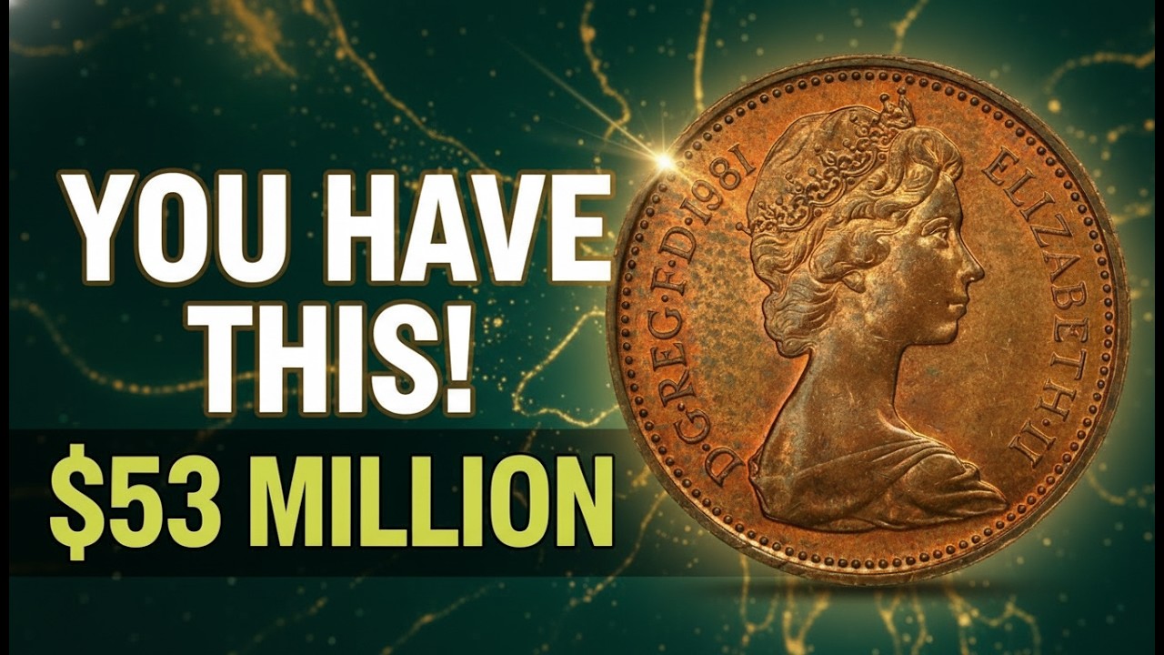1981 UK One Penny Worth $53 Million? Rare Elizabeth II Coin Value Revealed!