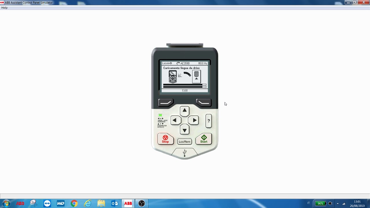 VIDEO 1 - Guida start-up BASE convertitore di frequenza ABB tipo ACS580