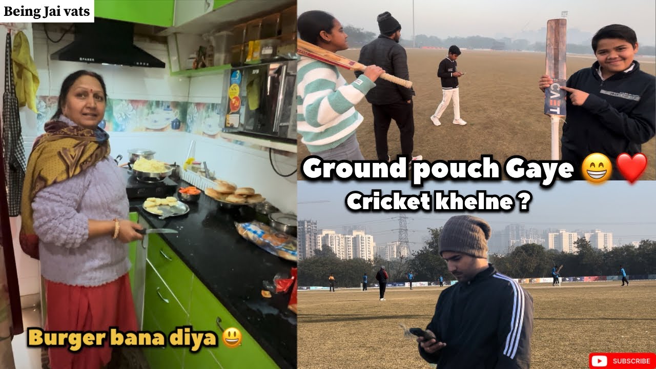 Burger Kha kr Ground Pouch Gaye 😂😁| मस्ती नहीं रुकनी चाहिए 😁😁। @Beingjaivats 