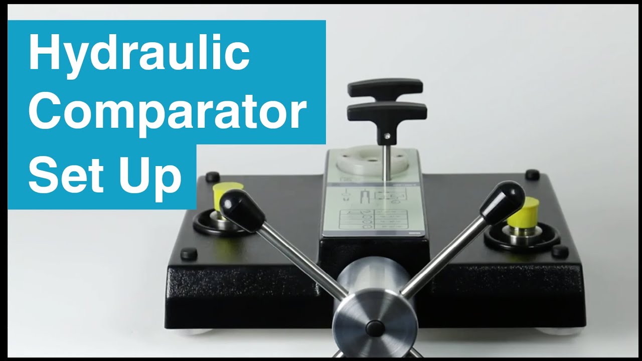 How to Set Up and Operate Hydraulic Pressure Comparators