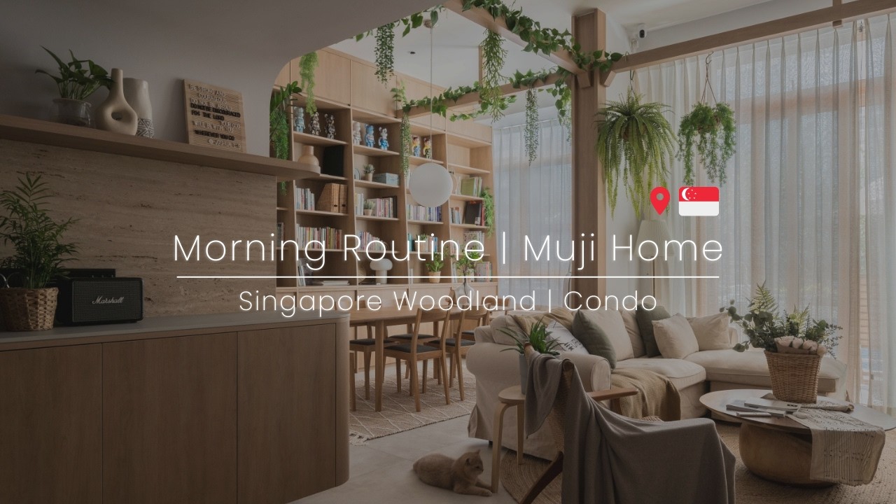 Slow Morning ☁️ | Muji Condo in Singapore: Simple Breakfast, Gentle Start #sg  #singaporevlog