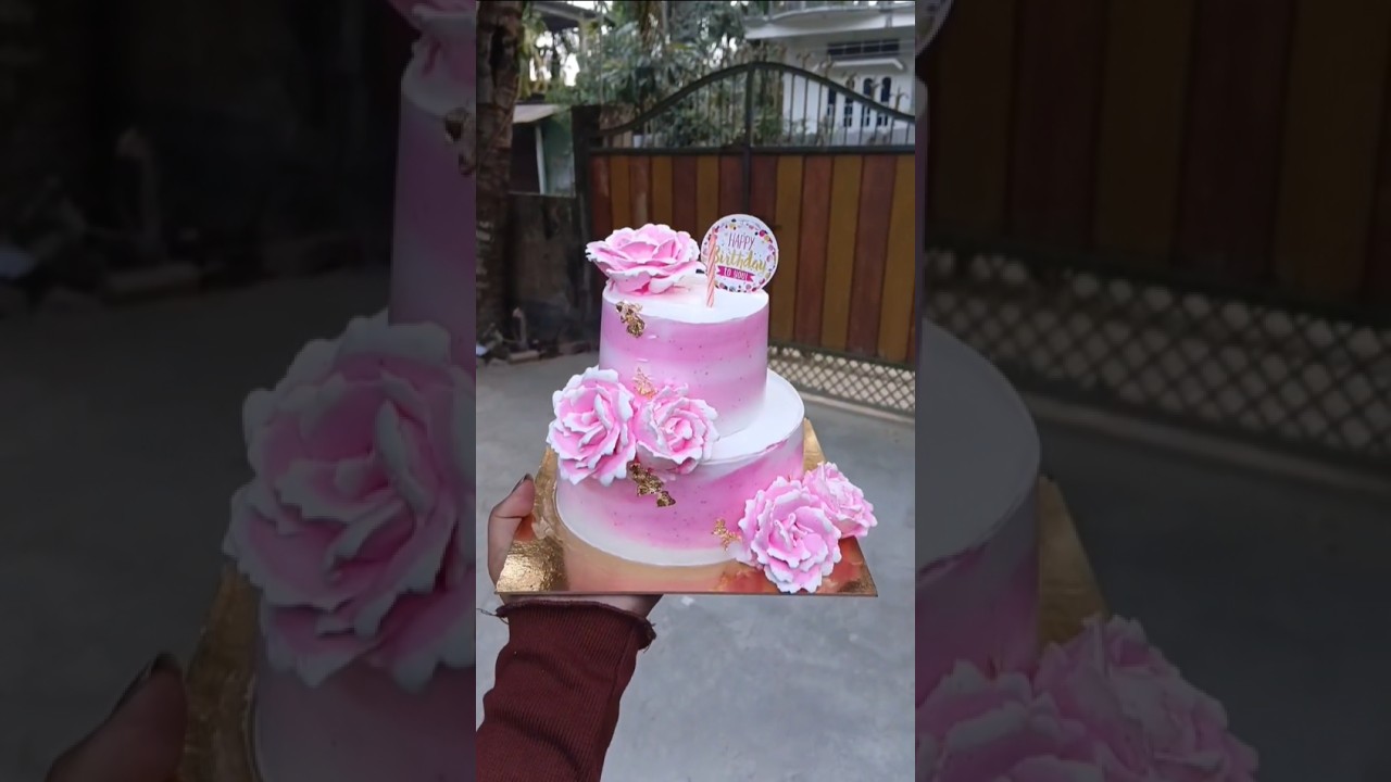 //✨1kg two tier cake ✨//