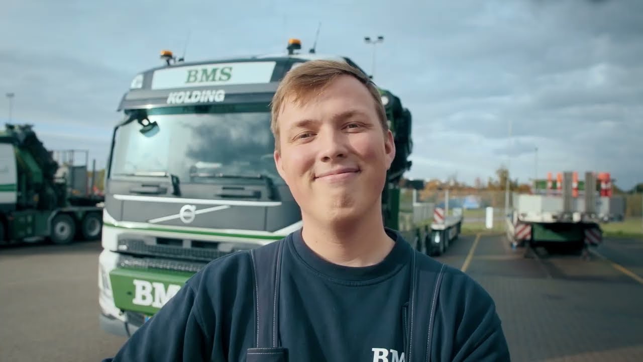 Se Mads tage styringen som lærling hos BMS