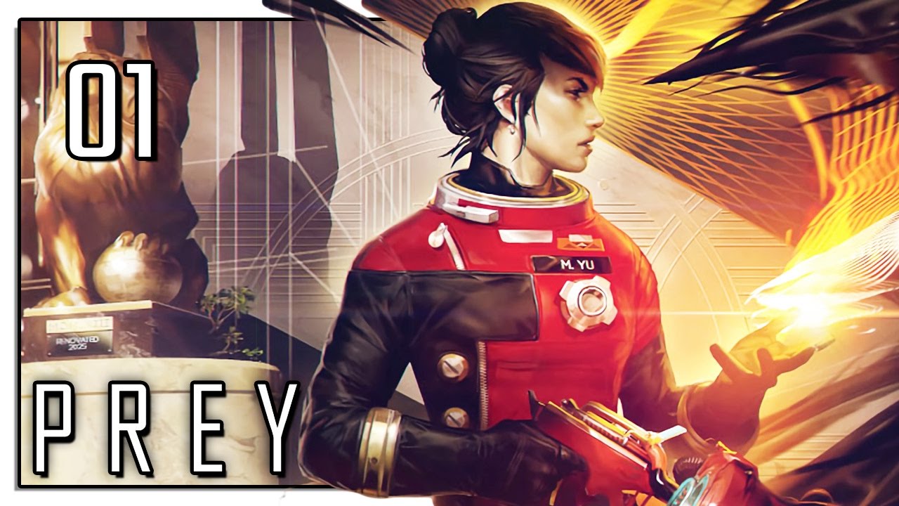 Let's Play Prey (2017) Blind Part 1 - Morgan Yu's First Day on the Job  [Prey 2017 PC Gameplay]