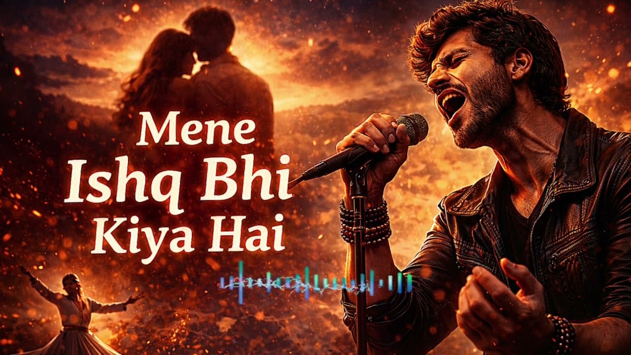 Mene Ishq Bhi Kiya Hai 🔥 | Sufi Rock Song | Emotional Hindi Song | Powerful Love Song