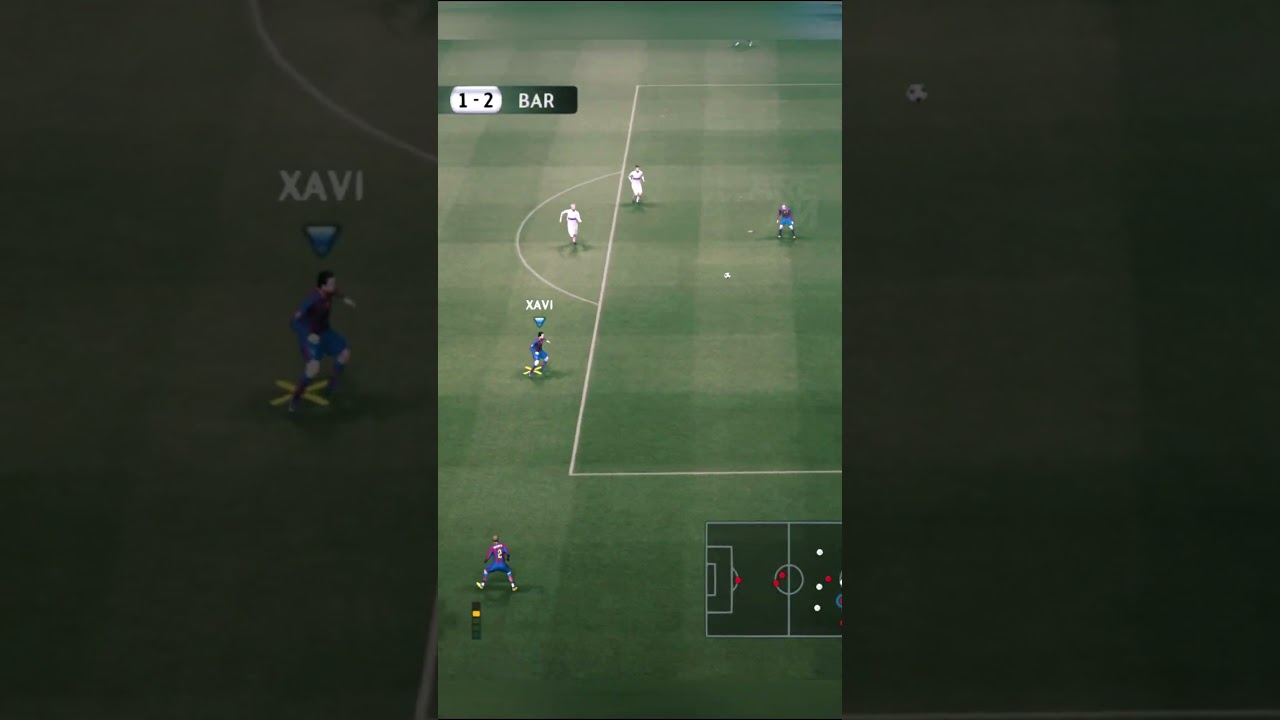 ⚽️ Xavi Hernandez long shot goal PES 2010