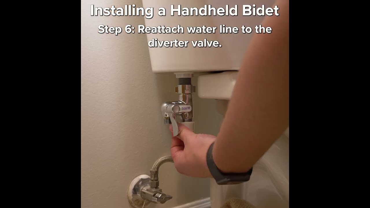 Handheld Bidet Quick Install